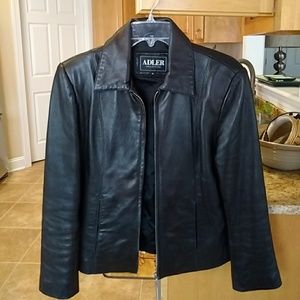 Adler Lamb Skin Leather Jacket